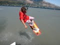 Wakestyle Kiteboarding Unhook off da kicker