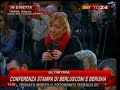 BERLUSCONI RISPONDE ALLE CRITICHE SULLA TASSA SKY