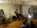 us playing our new song 