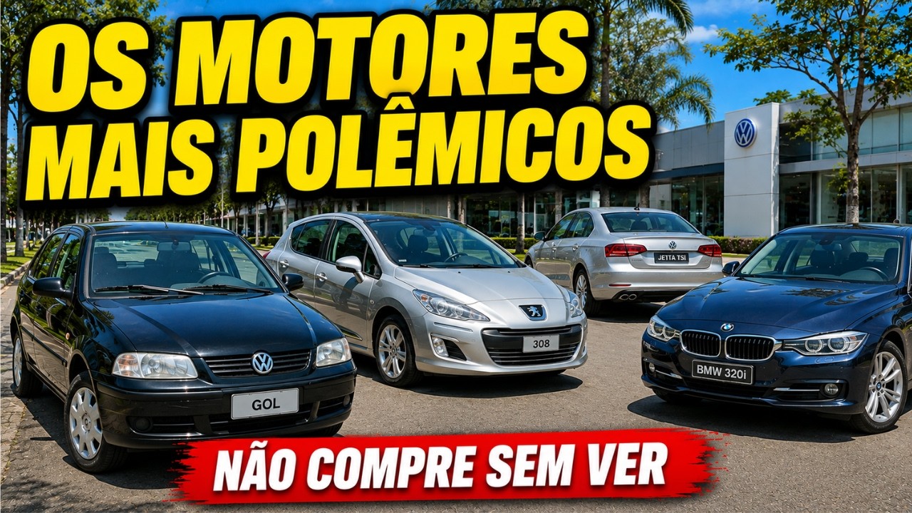 10 MOTORES QUE DERAM MUITA DOR DE CABEÇA NO BRASIL!