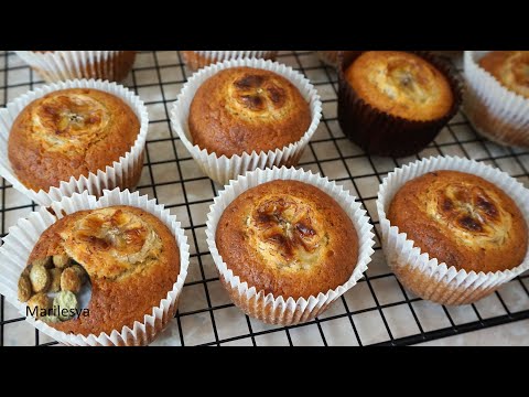 Банановые кексы/маффины легко и просто!Нежные и ароматные!