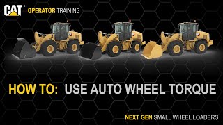 How To Auto Wheel Torque/Differential Lock on Cat® 926, 930, 938 Small Wheel Loaders