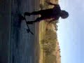 liam attempting a tre flip