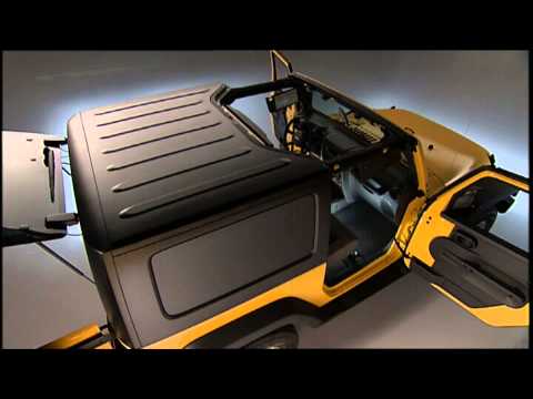 2013 Jeep Wrangler | Freedom Top Modular Hard Top Removal