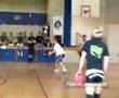 Play celebrity dodgeball with Michael Rosenbaum
