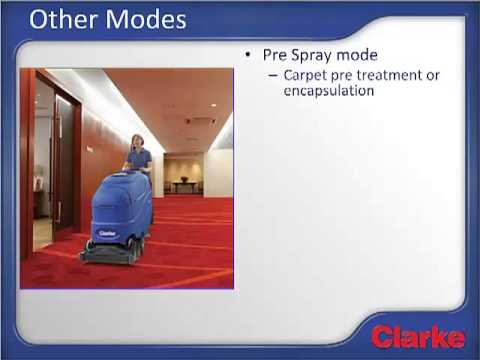 Youtube External Video Clarke Clean Track L24 Self-Contained Carpet Extractor Use and Care