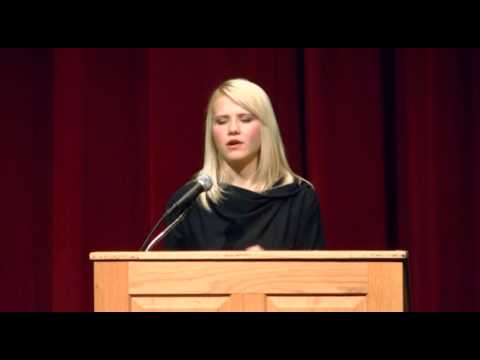 Elizabeth Smart Tells Her Story at Bridgewater College