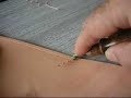 Using a stitch groover