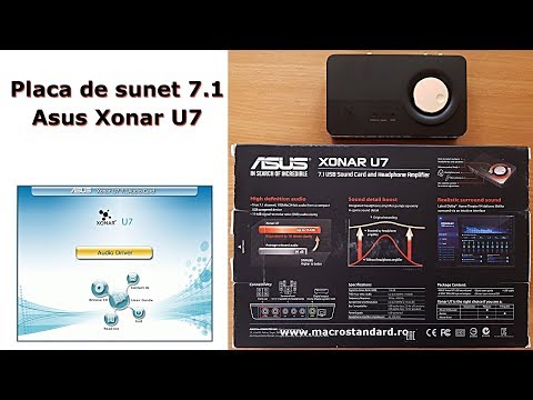 Click aici pentru vizualizare Placa de sunet 7.1 Asus Xonar U7 Placa de sunet 7.1 Asus Xonar U7