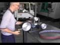 KMG belt grinder Demo part 1