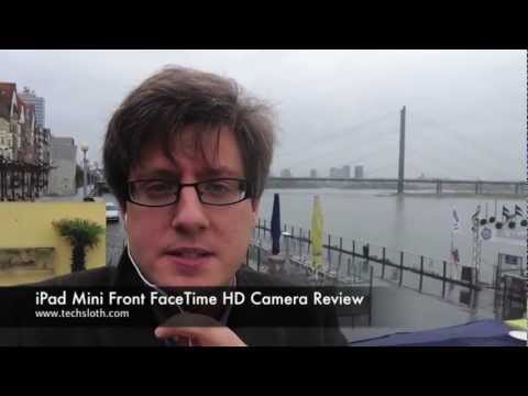 facetime hd - http://techsloth.com iPad Mini Front FaceTime HD Camera Test.