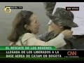 rescatada rescued ingrid betancourt  primeras imagenes