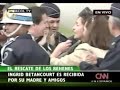 rescatada rescued ingrid betancourt  primeras imagenes
