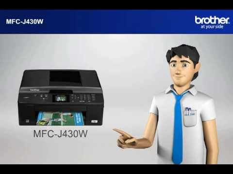 how to set up brother mfc j430w wireless