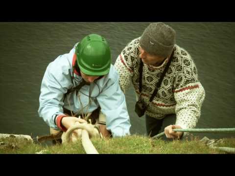 Faroe Islands Repelling in Sandoy