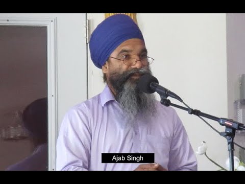 Ajab Singh Speech on correcting Guru Granth Sahib By Thaminder Singh Anand