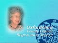 Citizenship ceremony, Oxfordshire