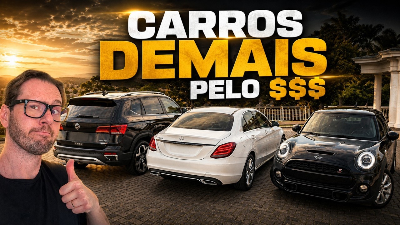 ESSES CARROS SÃO IMPERDÍVEIS ATÉ R$150MIL!!😱