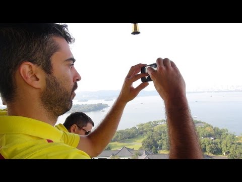 La visita del Barça de baloncesto a la pagoda de Hangzhou