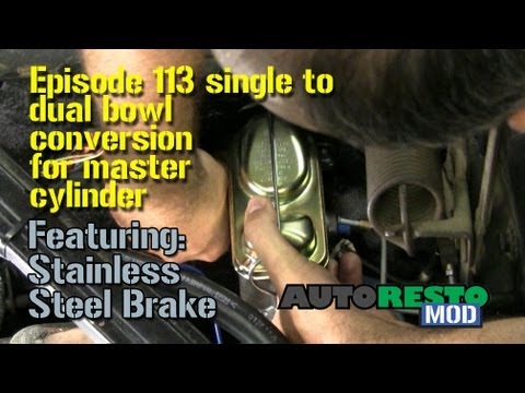how to bleed dual master cylinder