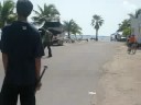 tony playing baseballl.