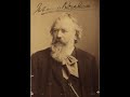 Brahms - His Voice & Piano Arrangement, 1889