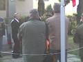 Ceremony at the crash site of U.S. fighter pilot