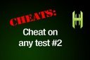 How to cheat on any test #2
