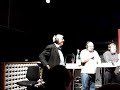 Politique suisse Verts Ueli Leuenberger et mandarines