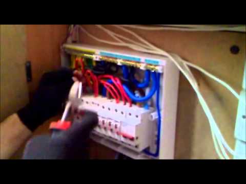 how to wire a fuse box in a house