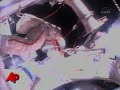 Raw Video: Astronauts Take Part in Spacewalk