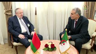 رئاسة - الجزائر - بيلاروسيا | محادثات ثنائية في عدة قطاعات
