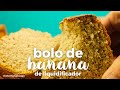 Bolo De Banana Fit Ana Maria Braga