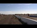 69 Mustang looses Fiberglass Hood OFF at 100 MPH
