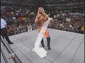 Chris Jericho goes on a random wild rampage throughout the entire world wrestling entertainment world of sports.