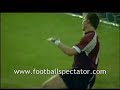 Goalkeeper scores from 100 metres Goalkeeper scores from 100 metres