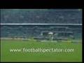 Goalkeeper scores from 100 metres