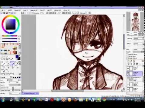 jinyjinjin - Final picture - http://fav.me/d5qmjg1 i forgot to record the last part of the pic with rendering again. anyway, I colored a pen sketch using Sai in this vide...