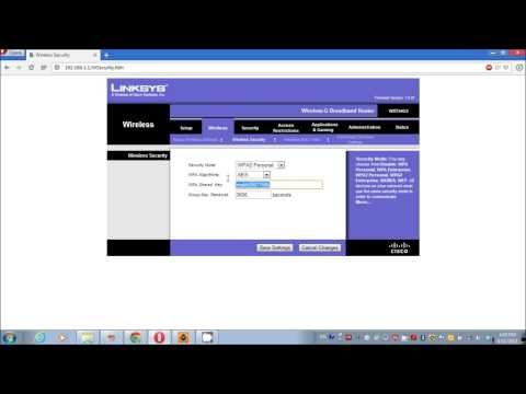 how to set password on linksys router