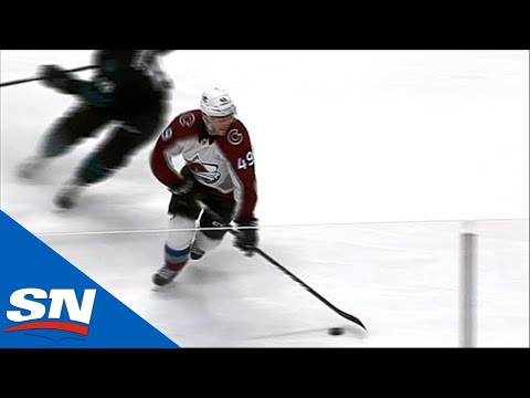 Avalanche's Samuel Girard Spins, Fires, Scores On Sharks
