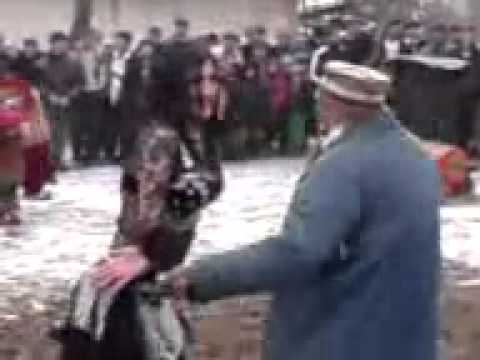Tajik Mordagow With His Tajik Daughter On A Party