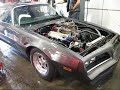 1978 Pontiac Trans am Drag Car Gunmetal Grey, 475 BBC, steel crank, 7/16