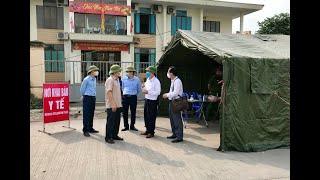 Lãnh đạo thành phố kiểm tra công tác phòng, chống dịch Covid-19 trên địa bàn
