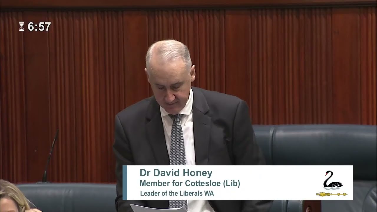 Grievance: Public Housing Security - Dr David Honey MLA