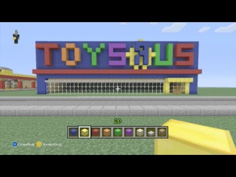how to build toys r us on minecraft