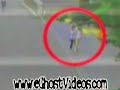 Woman walked through