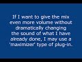 CDSoundMaster.com Audio Mastering Tutorial #6