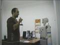 REEM-A, humanoid robot. Face recognition.