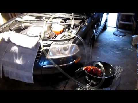 how to flush vw passat cooling system