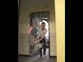 Finch's new door